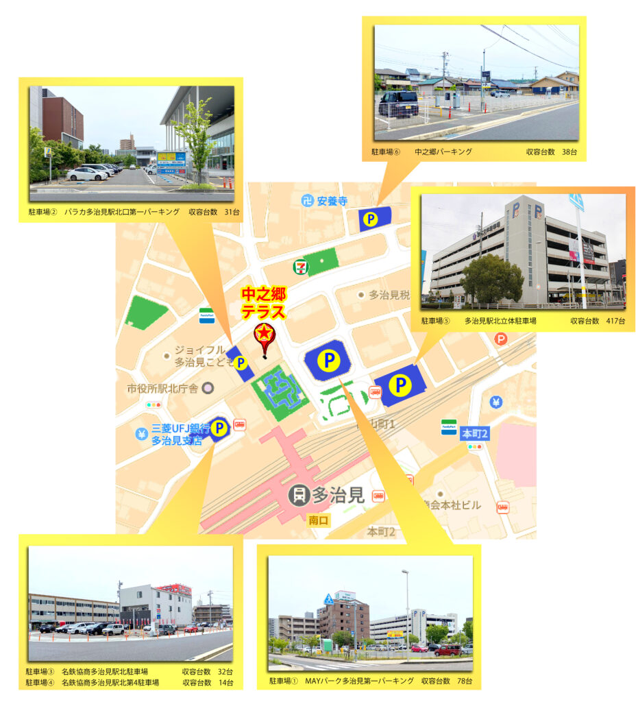 アクセス情報 中之郷テラス